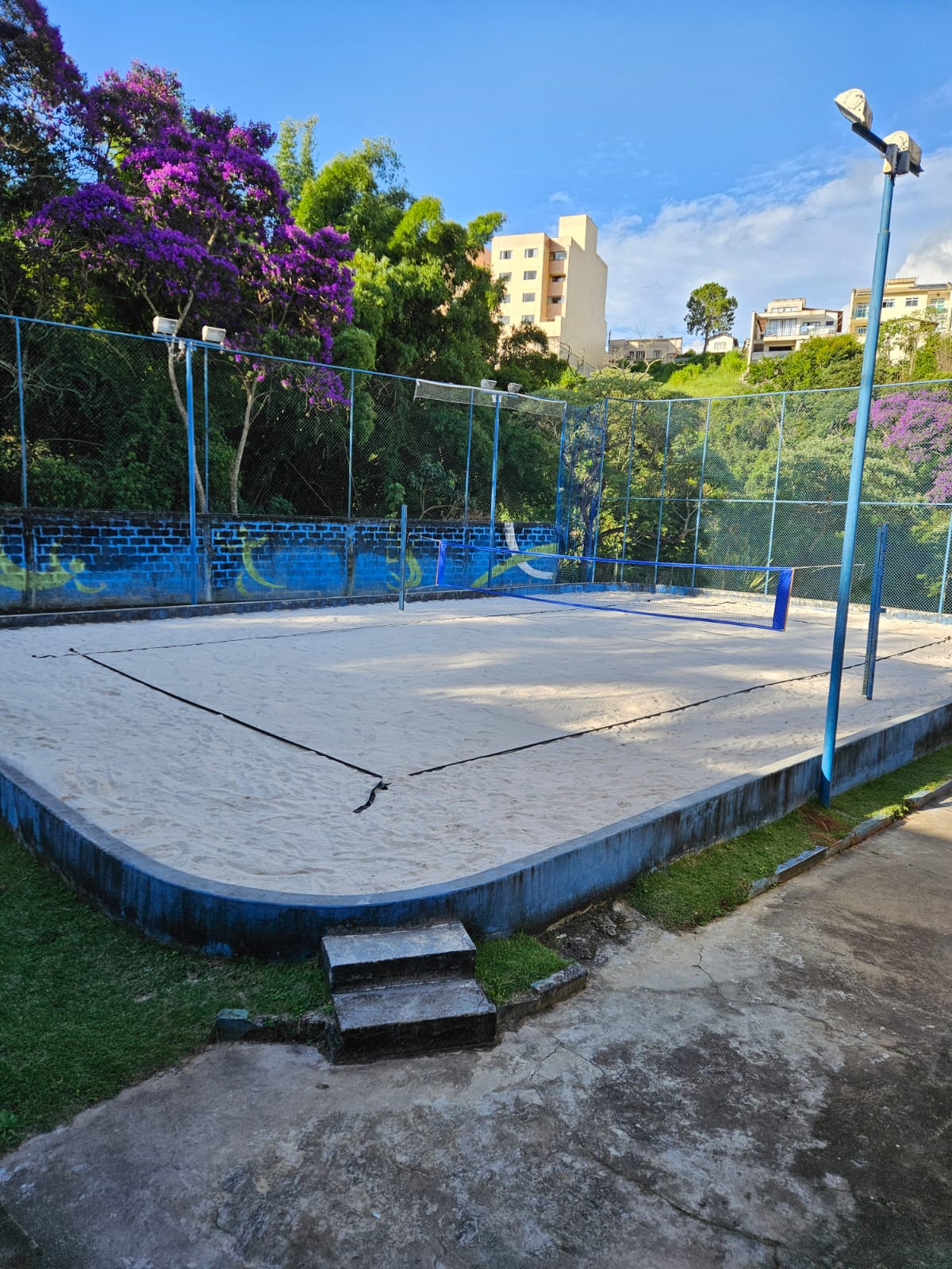 Quadra de areia do Oeste Clube
