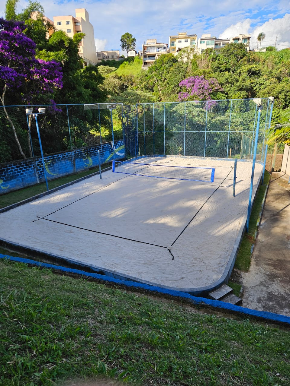 Quadra de areia do Oeste Clube