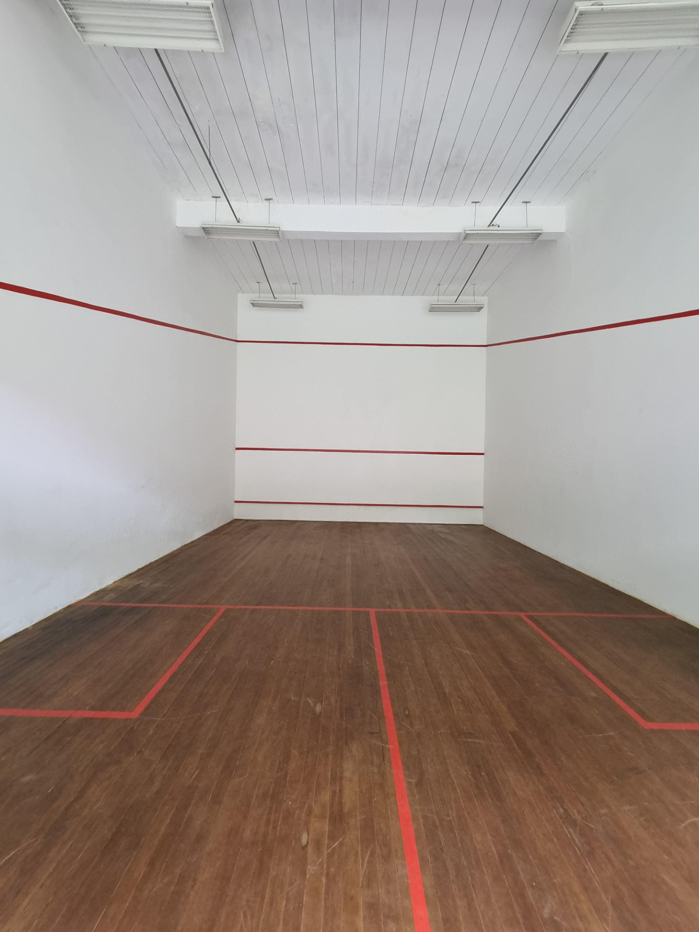 Quadra de squash do Oeste Clube